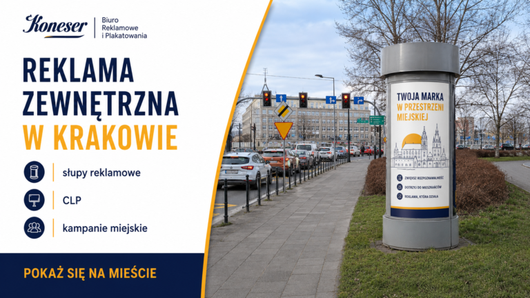 Reklama lokalna w Krakowie -dlaczego sama obecność w centrum nie wystarczy?